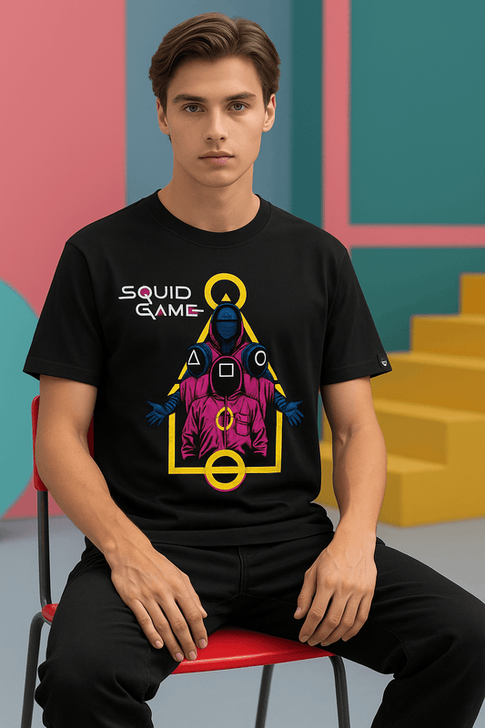 Squid Game Edition – Dual Print Unisex Oversized Tee - lusix