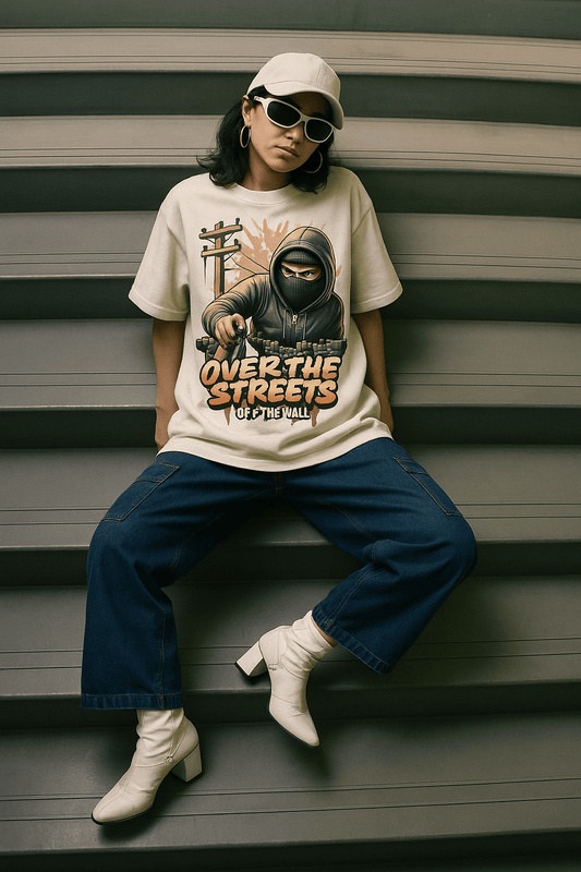 Over the Streets Oversized Graphic Tee | Lusix - lusix